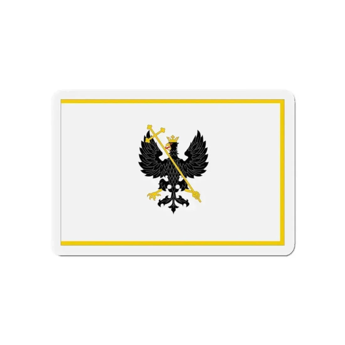 Flag of Chernihiv Ukraine - Refrigerator Magnet - The Sticker Space