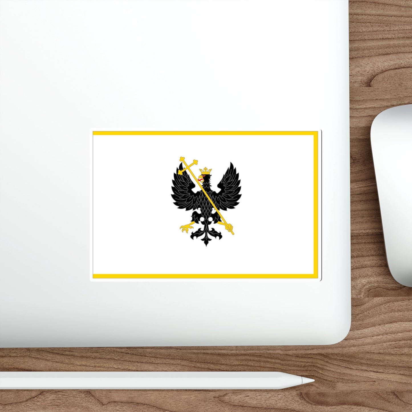 Flag of Chernihiv Ukraine STICKER Vinyl Die-Cut Decal-The Sticker Space