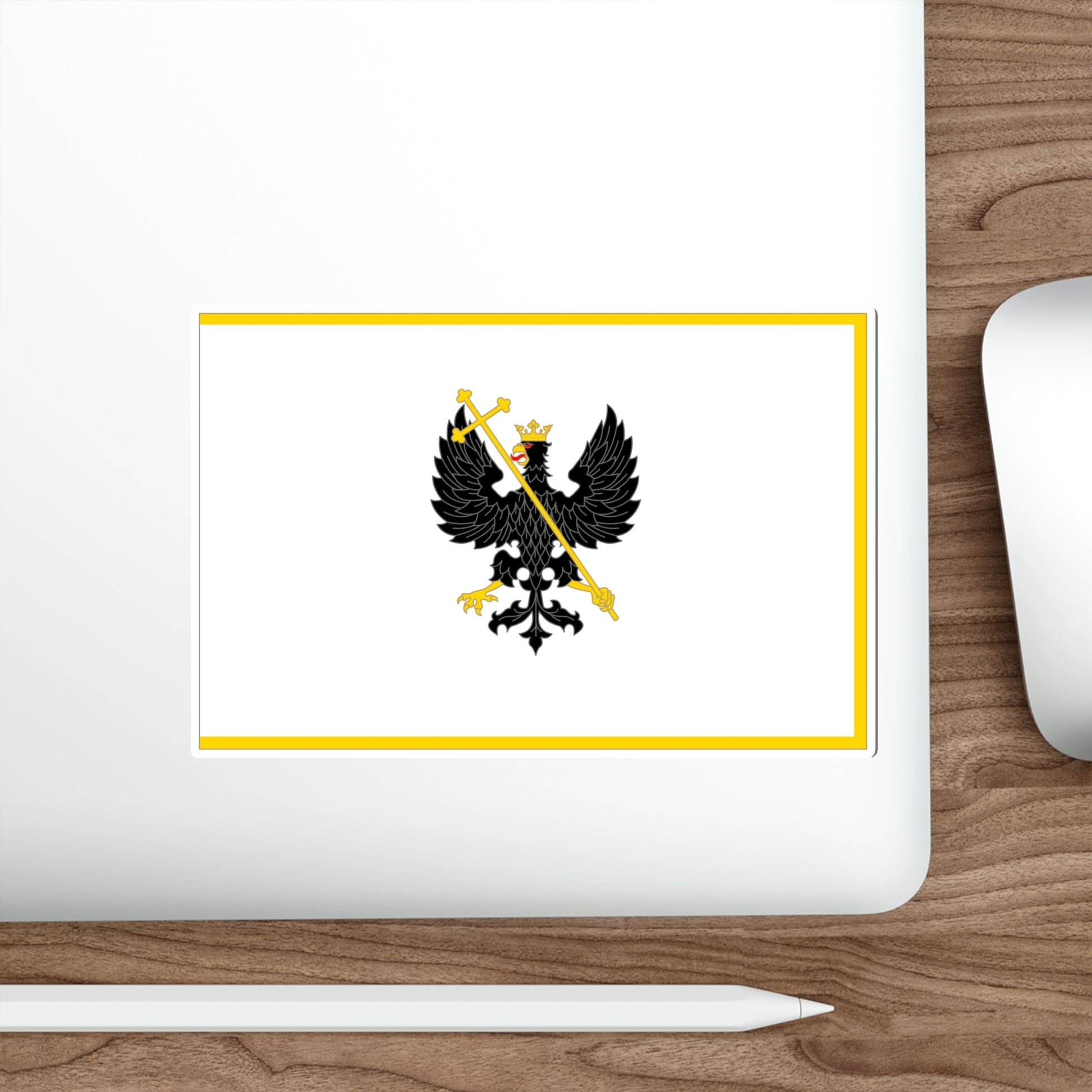 Flag of Chernihiv Ukraine STICKER Vinyl Die-Cut Decal-The Sticker Space