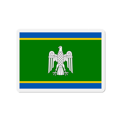 Flag of Chernivtsi Oblast Ukraine - Die-Cut Magnet-2" x 2"-The Sticker Space