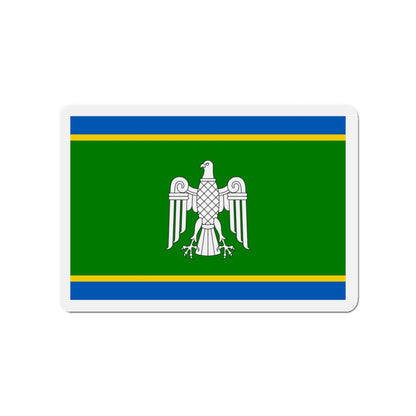 Flag of Chernivtsi Oblast Ukraine - Die-Cut Magnet-3" x 3"-The Sticker Space