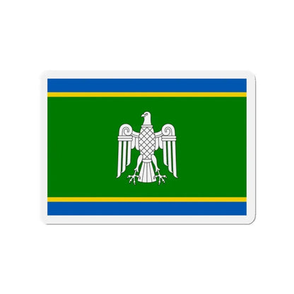 Flag of Chernivtsi Oblast Ukraine - Refrigerator Magnet 2 Inch - The Sticker Space