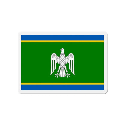 Flag of Chernivtsi Oblast Ukraine - Refrigerator Magnet 3 Inch - The Sticker Space