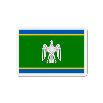 Flag of Chernivtsi Oblast Ukraine - Refrigerator Magnet - The Sticker Space