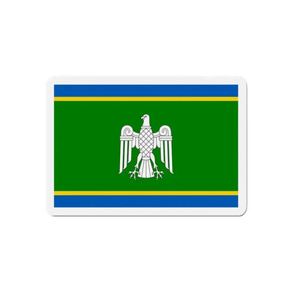 Flag of Chernivtsi Oblast Ukraine - Refrigerator Magnet - The Sticker Space