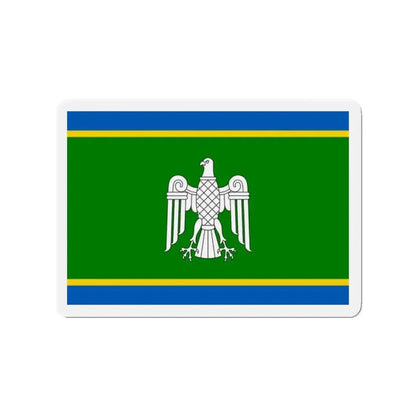 Flag of Chernivtsi Oblast Ukraine - Refrigerator Magnet - The Sticker Space