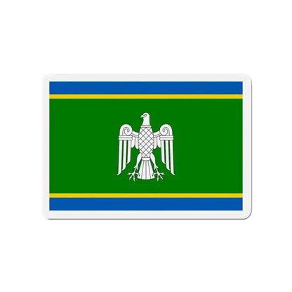 Flag of Chernivtsi Oblast Ukraine - Refrigerator Magnet - The Sticker Space