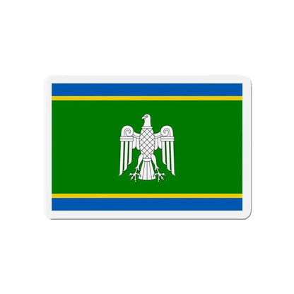 Flag of Chernivtsi Oblast Ukraine - Refrigerator Magnet - The Sticker Space
