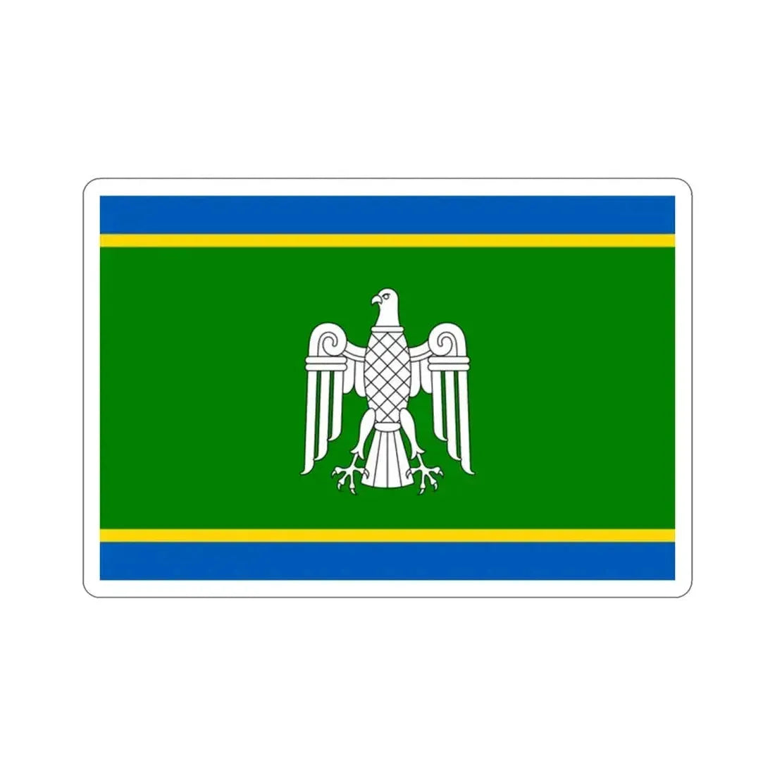 Flag of Chernivtsi Oblast Ukraine STICKER Vinyl Die-Cut Decal 2 Inch - The Sticker Space