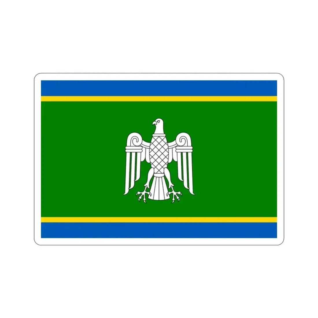 Flag of Chernivtsi Oblast Ukraine STICKER Vinyl Die-Cut Decal 2 Inch - The Sticker Space