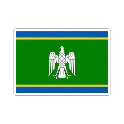 Flag of Chernivtsi Oblast Ukraine STICKER Vinyl Die-Cut Decal 3 Inch - The Sticker Space