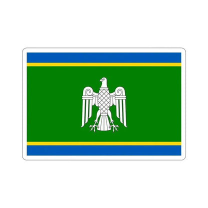 Flag of Chernivtsi Oblast Ukraine STICKER Vinyl Die-Cut Decal - The Sticker Space