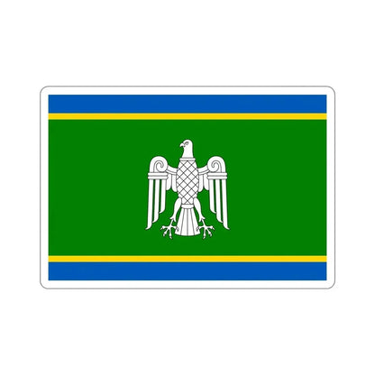 Flag of Chernivtsi Oblast Ukraine STICKER Vinyl Die-Cut Decal - The Sticker Space