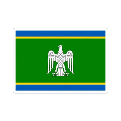 Flag of Chernivtsi Oblast Ukraine STICKER Vinyl Die-Cut Decal - The Sticker Space