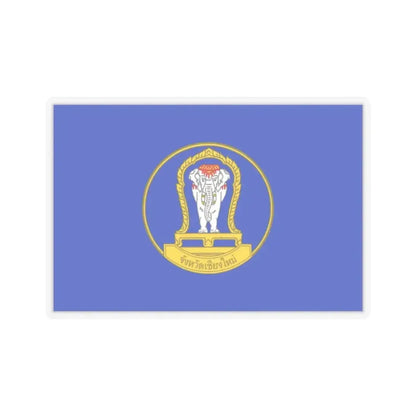Flag of Chiang Mai Province Thailand - STICKER Vinyl Kiss-Cut Decal 2 Inch Transparent - The Sticker Space