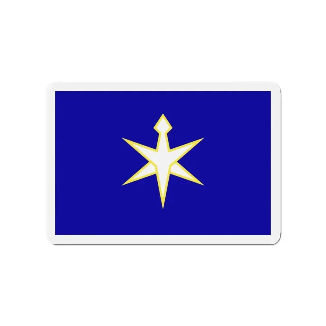 Flag of Chiba Prefecture Japan - Refrigerator Magnet 3 Inch - The Sticker Space