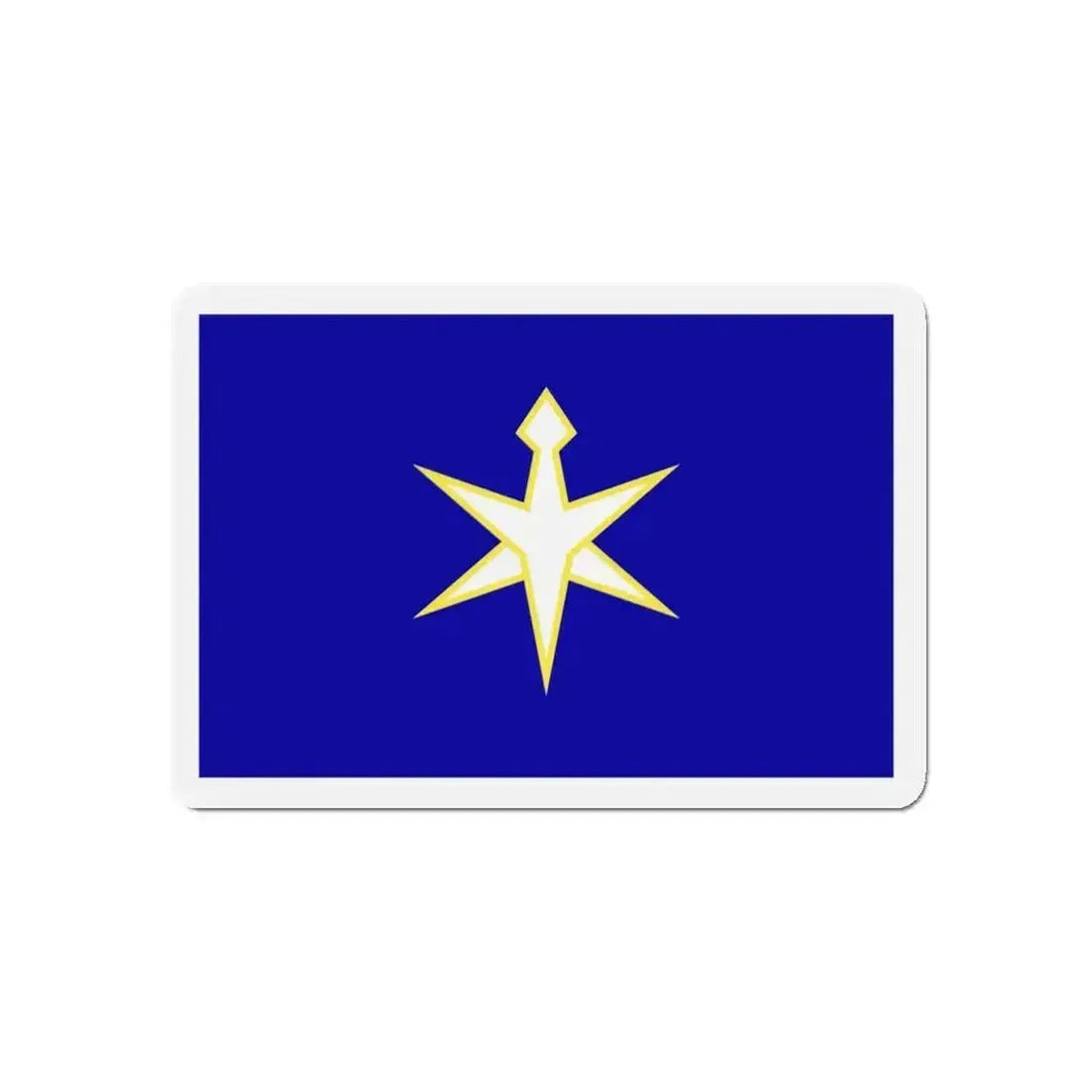 Flag of Chiba Prefecture Japan - Refrigerator Magnet - The Sticker Space