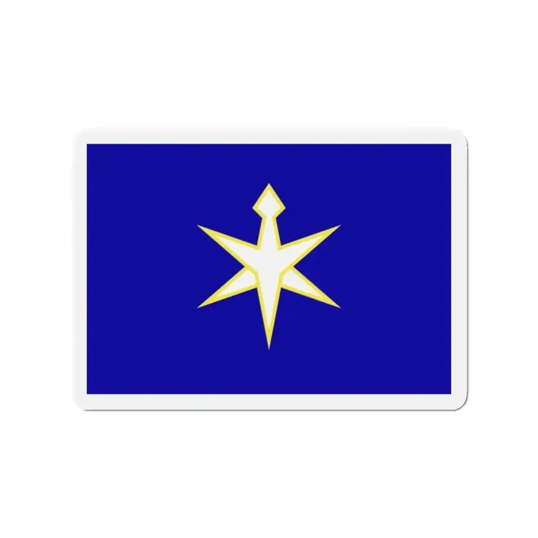 Flag of Chiba Prefecture Japan - Refrigerator Magnet - The Sticker Space