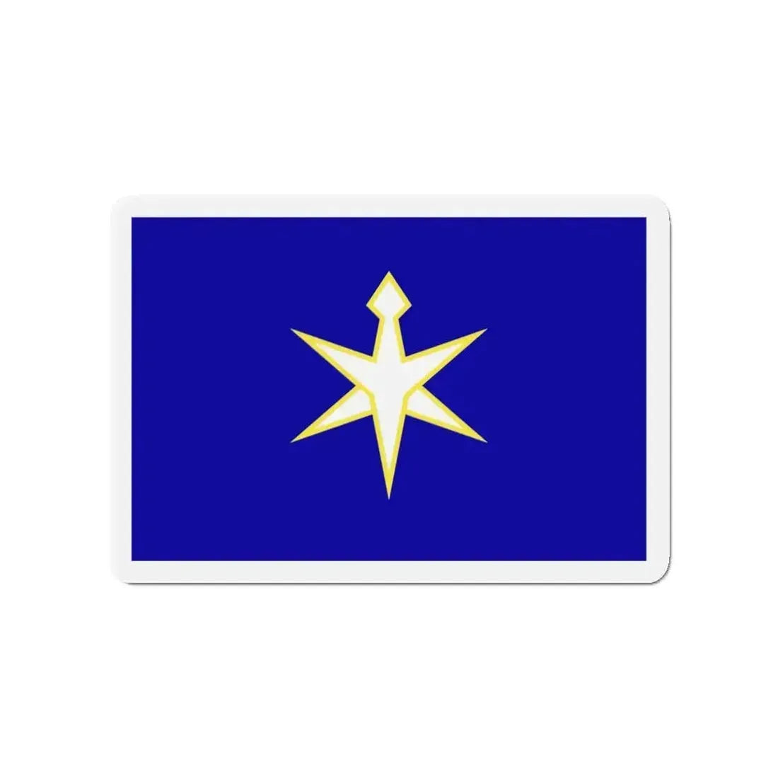 Flag of Chiba Prefecture Japan - Refrigerator Magnet - The Sticker Space