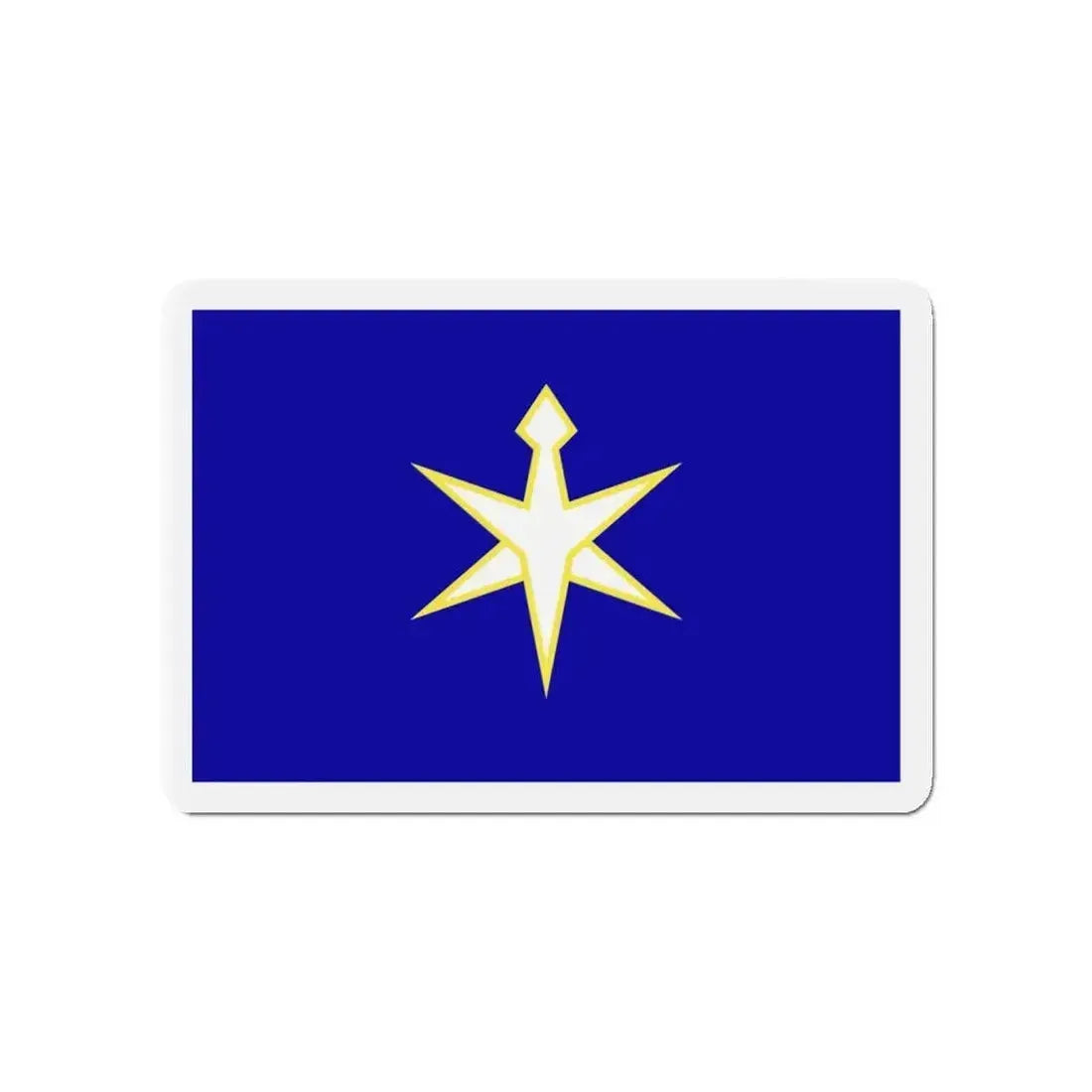 Flag of Chiba Prefecture Japan - Refrigerator Magnet - The Sticker Space