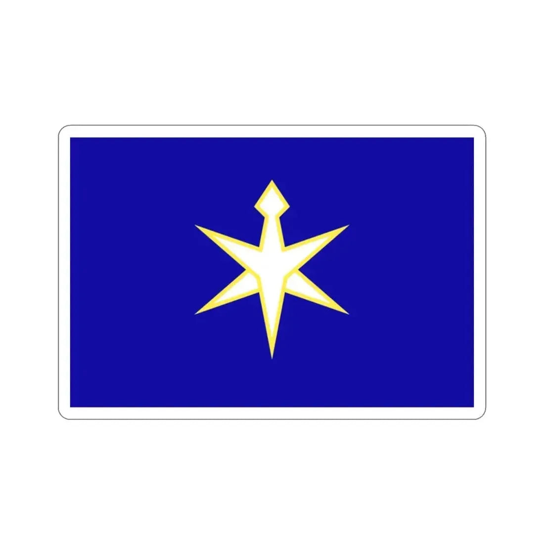 Flag of Chiba Prefecture Japan STICKER Vinyl Die-Cut Decal 2 Inch - The Sticker Space