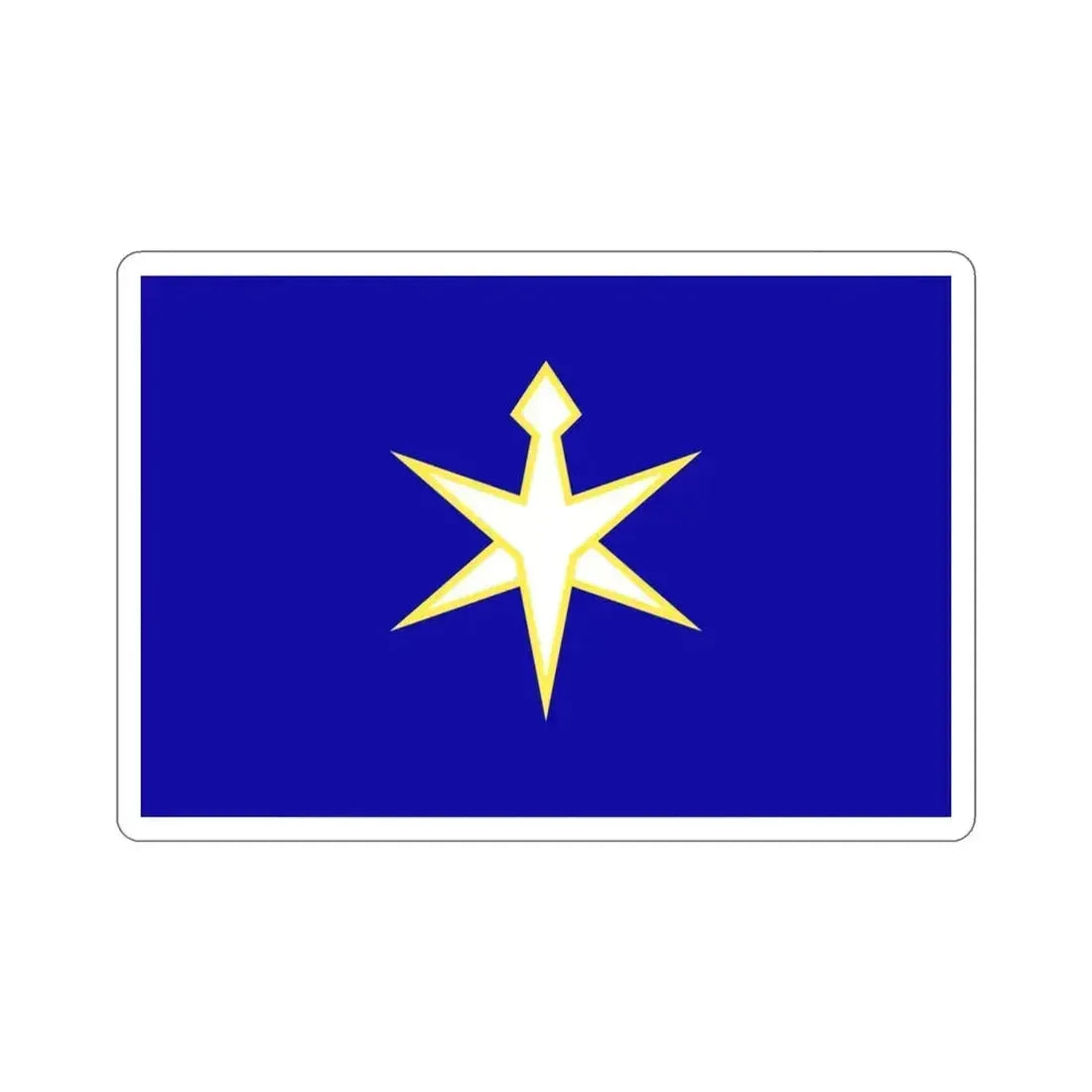 Flag of Chiba Prefecture Japan STICKER Vinyl Die-Cut Decal 3 Inch - The Sticker Space