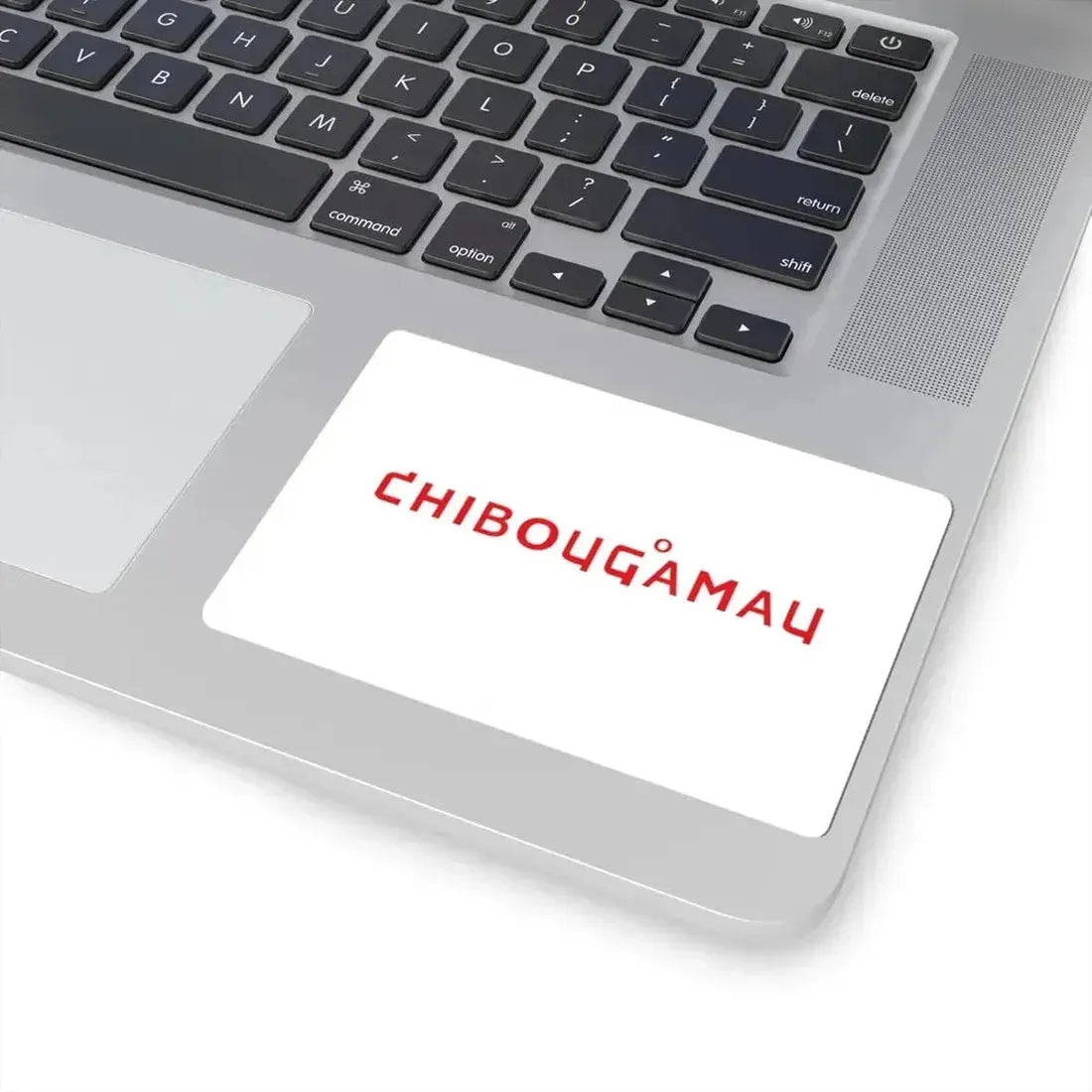 Flag of Chibougamau 2017 - 2020 (Canada) STICKER Vinyl Kiss-Cut Decal - The Sticker Space