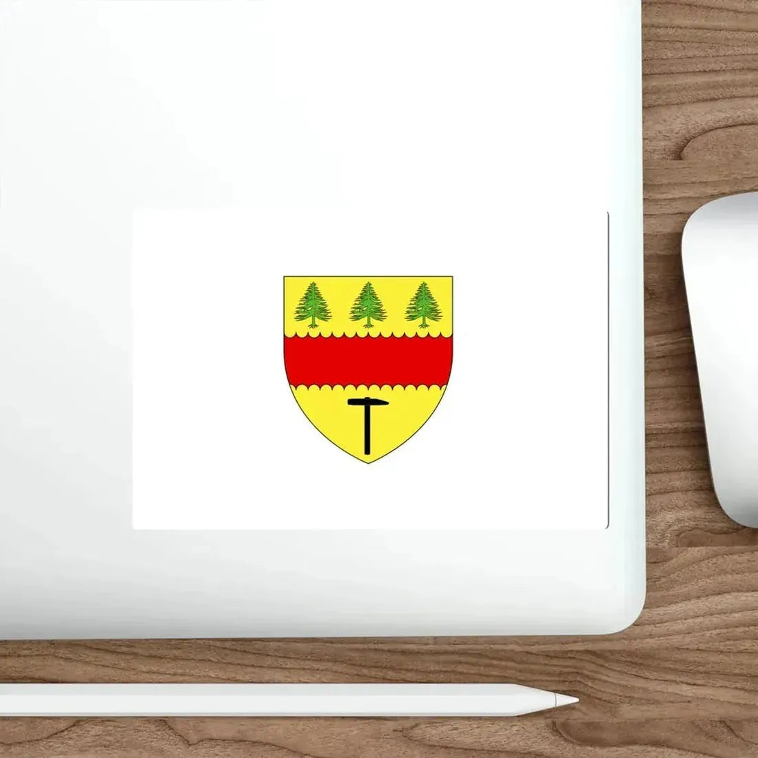 Flag of Chibougamau Canada STICKER Vinyl Die-Cut Decal - The Sticker Space