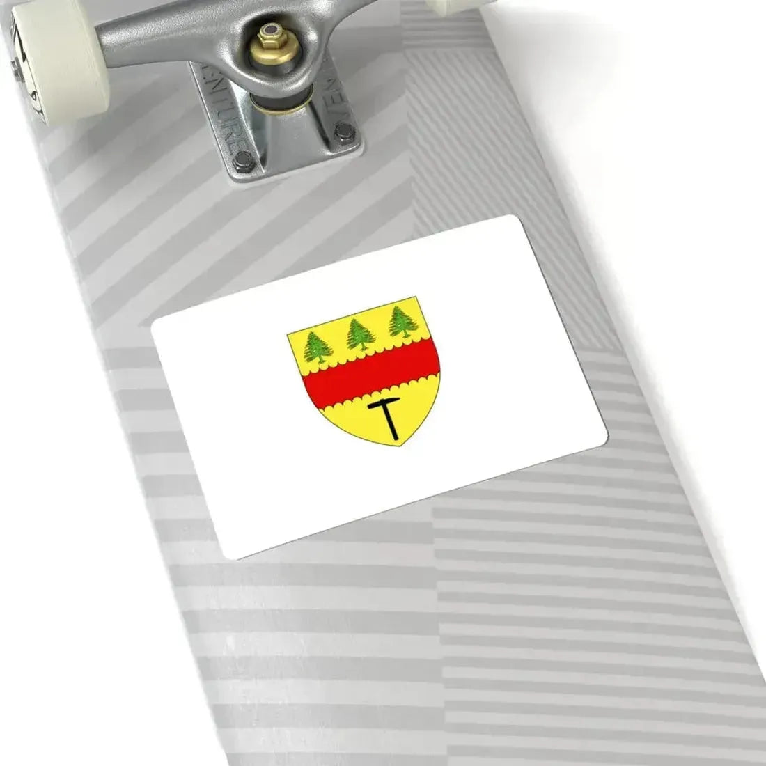 Flag of Chibougamau (Canada) STICKER Vinyl Kiss-Cut Decal - The Sticker Space