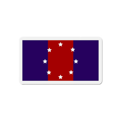 Flag of Chicago Heights Illinois - Die-Cut Magnet-6 × 6"-The Sticker Space