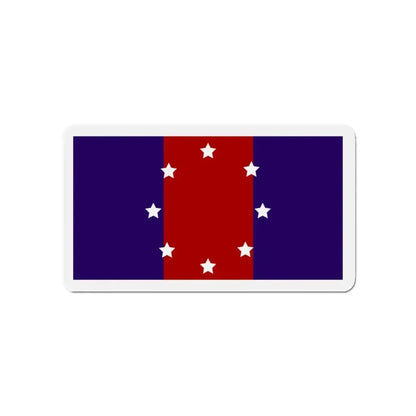 Flag of Chicago Heights Illinois - Refrigerator Magnet 4 Inch - The Sticker Space