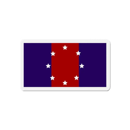 Flag of Chicago Heights Illinois - Refrigerator Magnet - The Sticker Space