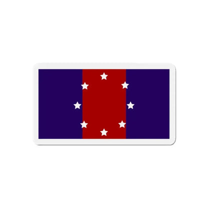 Flag of Chicago Heights Illinois - Refrigerator Magnet - The Sticker Space