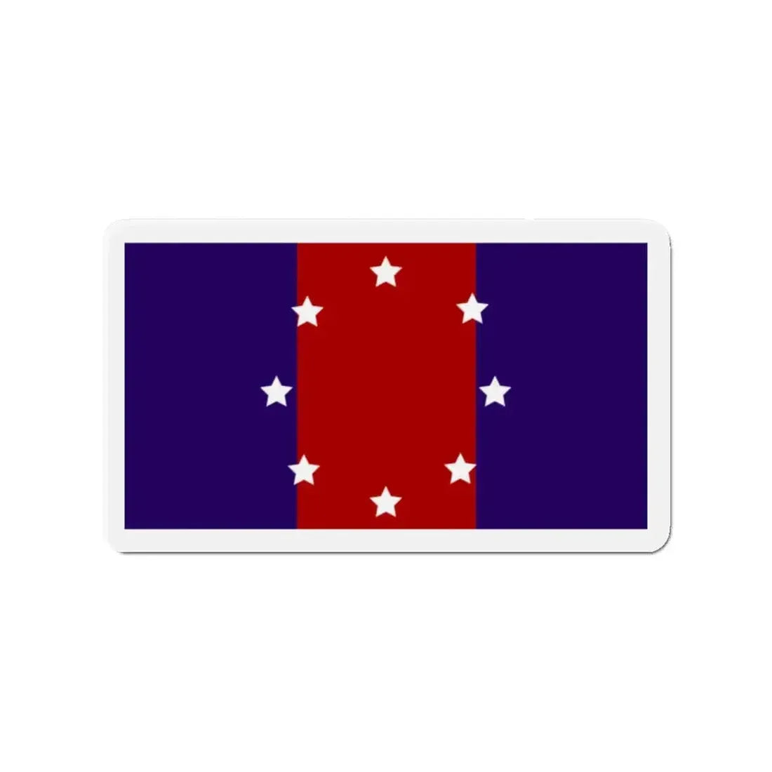 Flag of Chicago Heights Illinois - Refrigerator Magnet - The Sticker Space