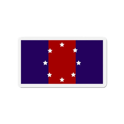 Flag of Chicago Heights Illinois - Refrigerator Magnet - The Sticker Space
