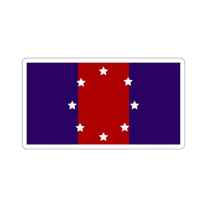 Flag of Chicago Heights Illinois USA STICKER Vinyl Die-Cut Decal-4 Inch-The Sticker Space