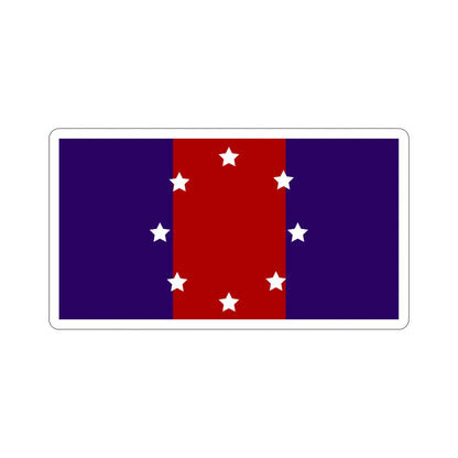 Flag of Chicago Heights Illinois USA STICKER Vinyl Die-Cut Decal-5 Inch-The Sticker Space