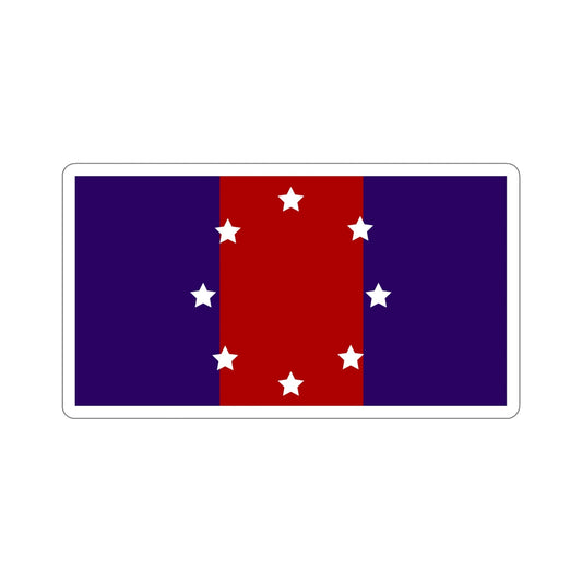 Flag of Chicago Heights Illinois USA STICKER Vinyl Die-Cut Decal-6 Inch-The Sticker Space