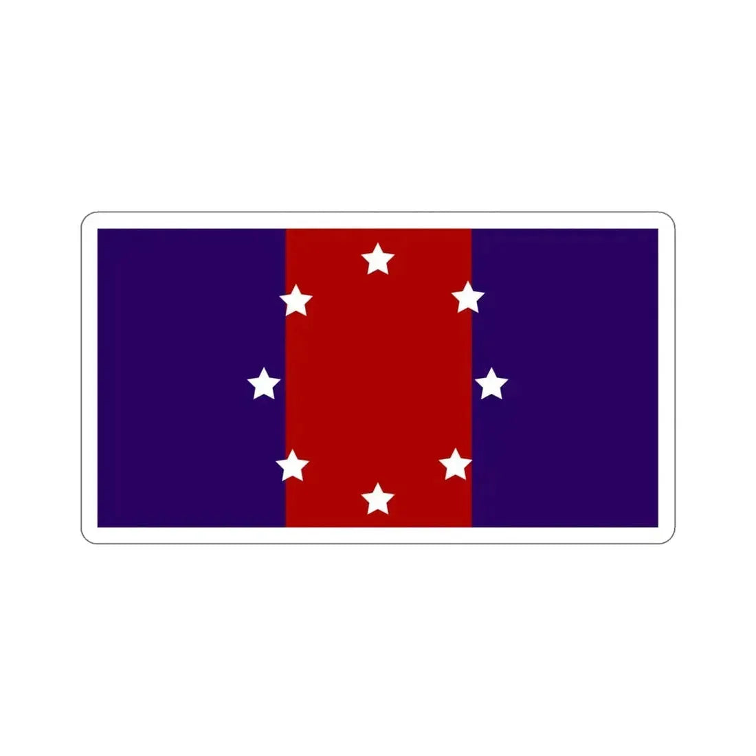 Flag of Chicago Heights Illinois USA STICKER Vinyl Die-Cut Decal - The Sticker Space