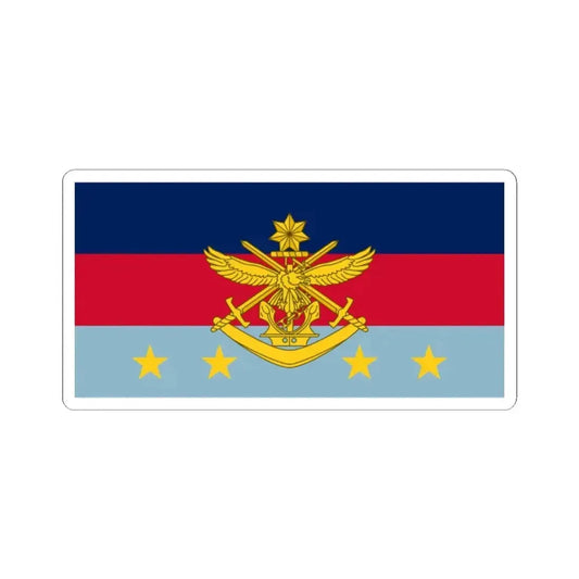 Flag of Chief of the Defence Force Australia (Australia) STICKER Vinyl Kiss-Cut Decal 2 Inch White - The Sticker Space
