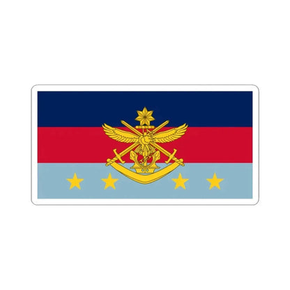 Flag of Chief of the Defence Force Australia (Australia) STICKER Vinyl Kiss-Cut Decal 3 Inch White - The Sticker Space