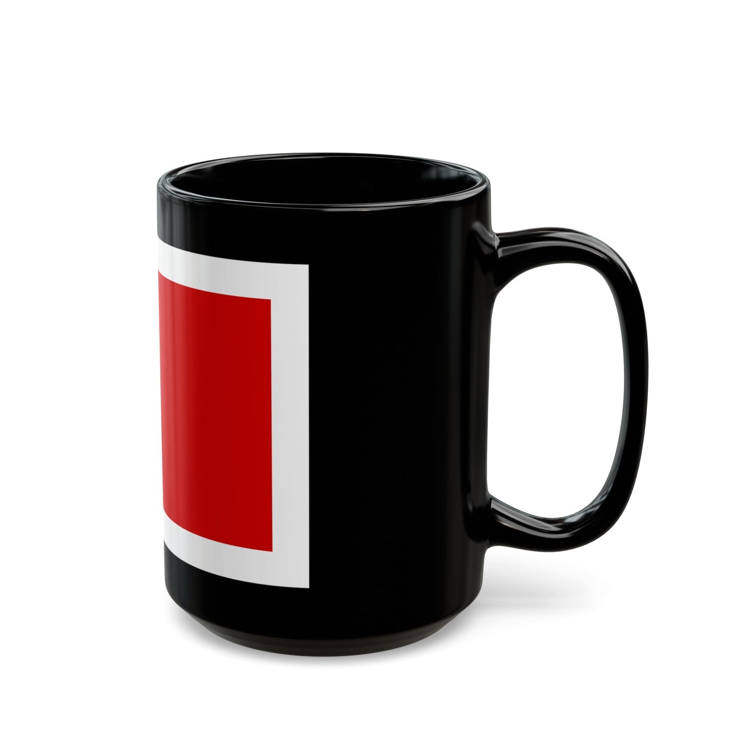 Flag of Chieti Italy - Black Coffee Mug-The Sticker Space