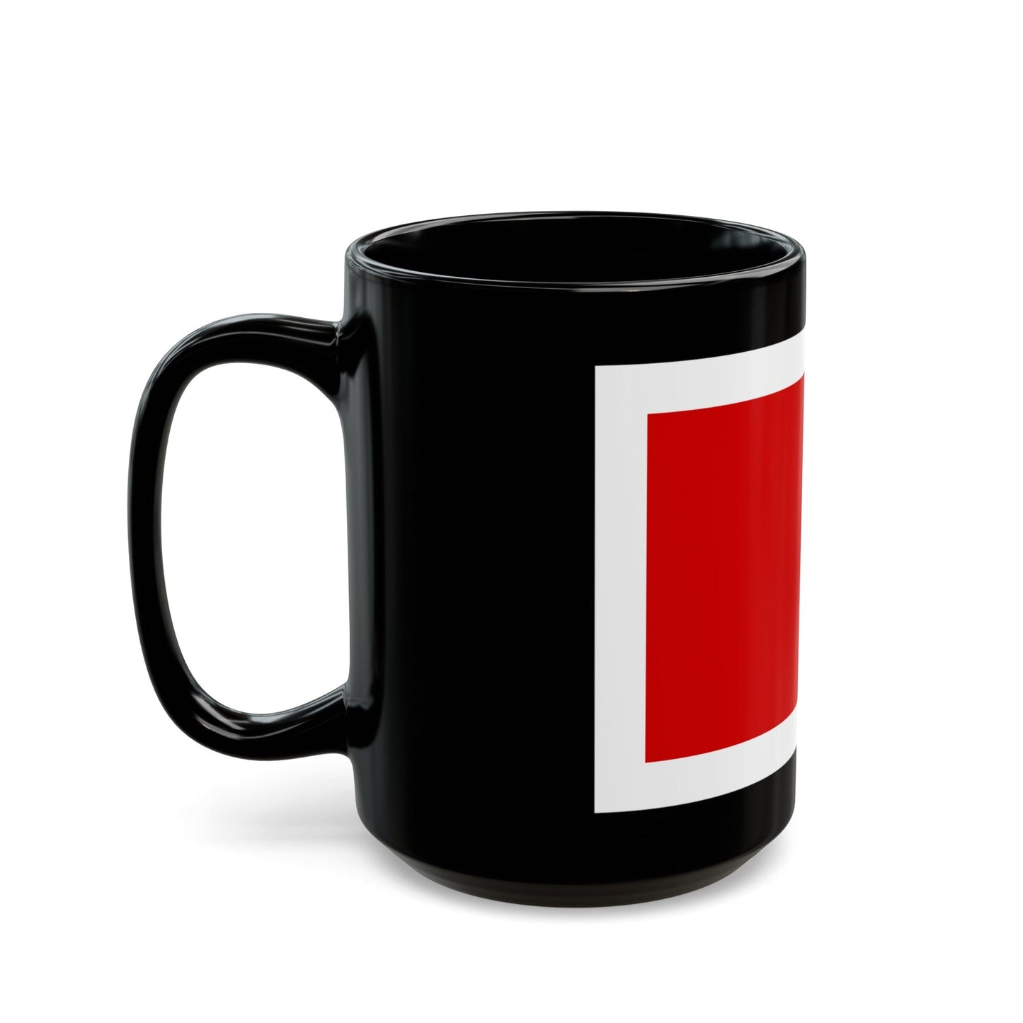 Flag of Chieti Italy - Black Coffee Mug-The Sticker Space