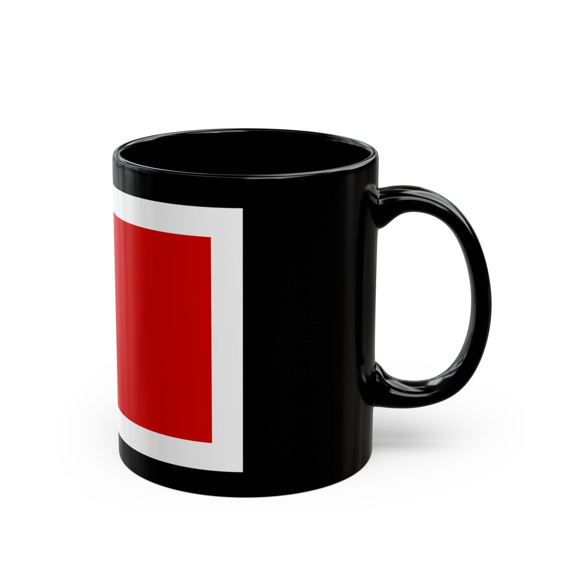 Flag of Chieti Italy - Black Coffee Mug-The Sticker Space