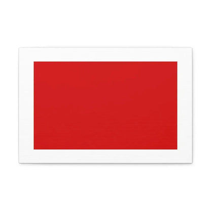 Flag of Chieti Italy - Canvas Wall Art 18″ x 12″ 1.25" - The Sticker Space