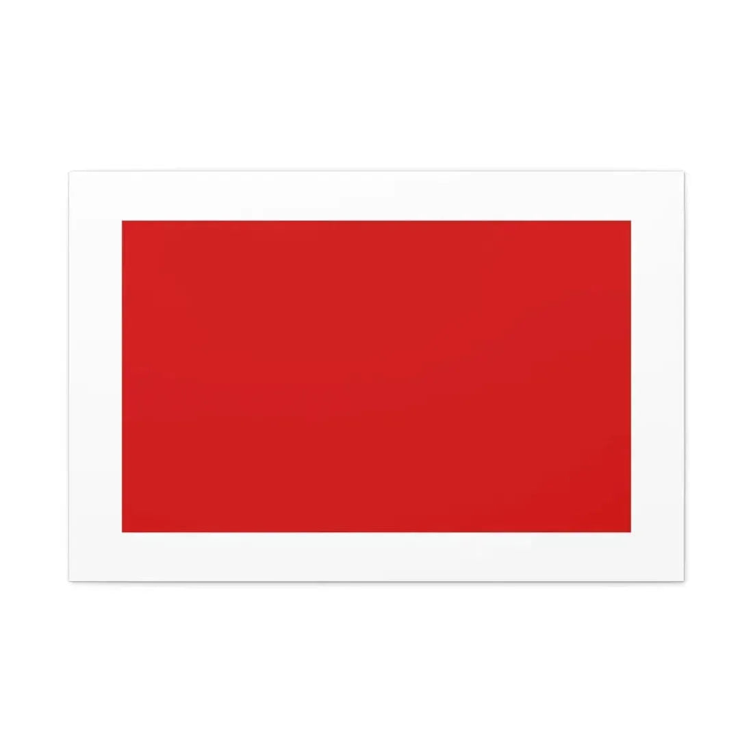 Flag of Chieti Italy - Canvas Wall Art 36" x 24" 1.25" - The Sticker Space