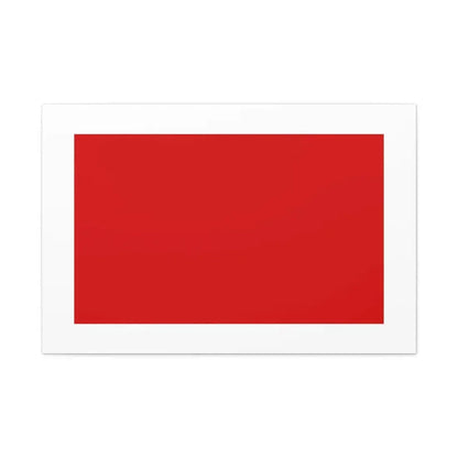 Flag of Chieti Italy - Canvas Wall Art 36" x 24" 1.25" - The Sticker Space