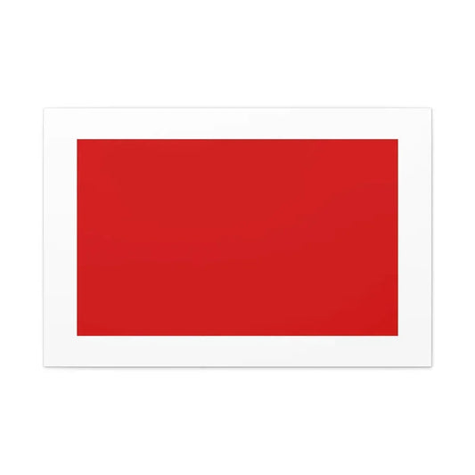 Flag of Chieti Italy - Canvas Wall Art 36" x 24" 1.25" - The Sticker Space