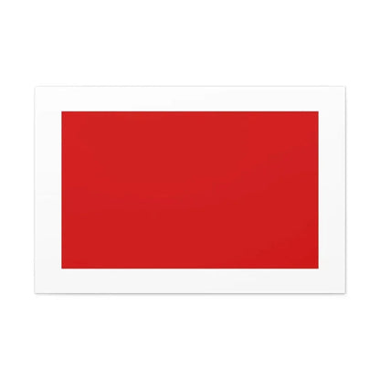 Flag of Chieti Italy - Canvas Wall Art - The Sticker Space