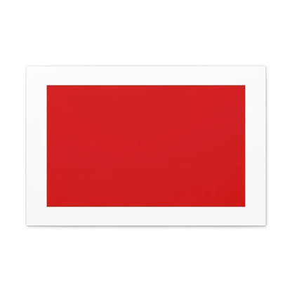 Flag of Chieti Italy - Canvas Wall Art - The Sticker Space